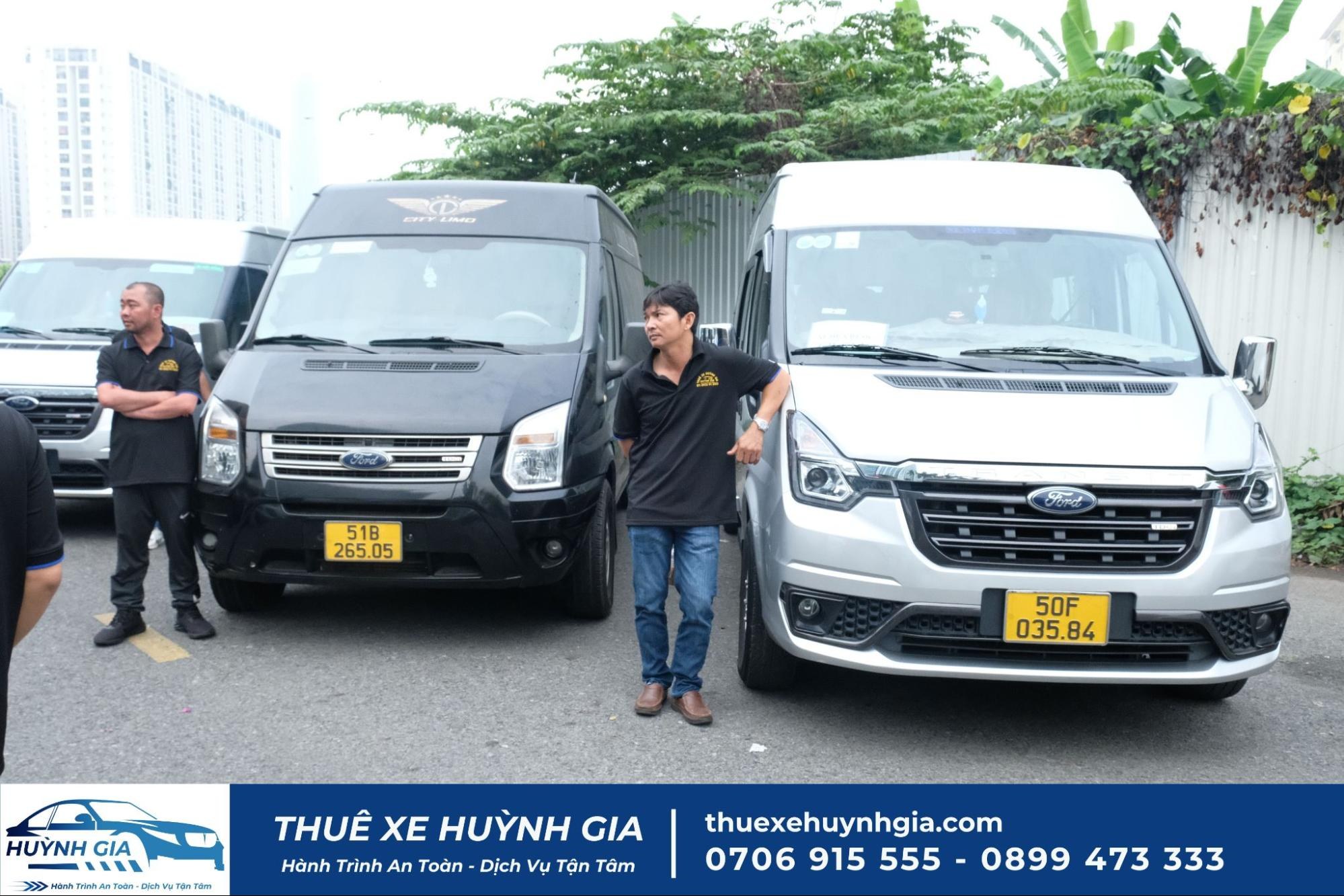 Dòng xe 16 chỗ đi TPHCM đến Tiền Giang 